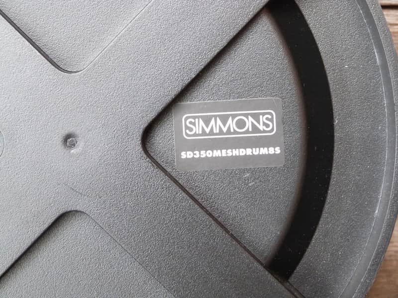 Simmons simmons sd350meshdrum8s drum pad image 1