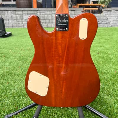 Fender Limited Edition Parallel Universe Series Troublemaker Telecaster Deluxe 2018 - Ice Blue Metallic image 5