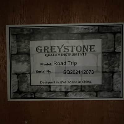Greystone Road Trip Mini Acoustic Guitar with Gigbag image 16