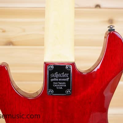 Schecter Omen Extreme-7 - Black Cherry image 8
