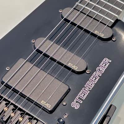 *Collector Alert* CLEANEST 1990 Steinberger USA GL-4T Black GL Headless Guitar with Emg Pickups, Trans-Trem, Fully Serviced, Gig Bag Included INCREDIBLE ORIGINAL CONDITION image 1