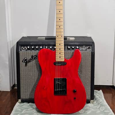 Fernandes TE-85T 1990s - Transparent Cherry Red Upgraded! image 8