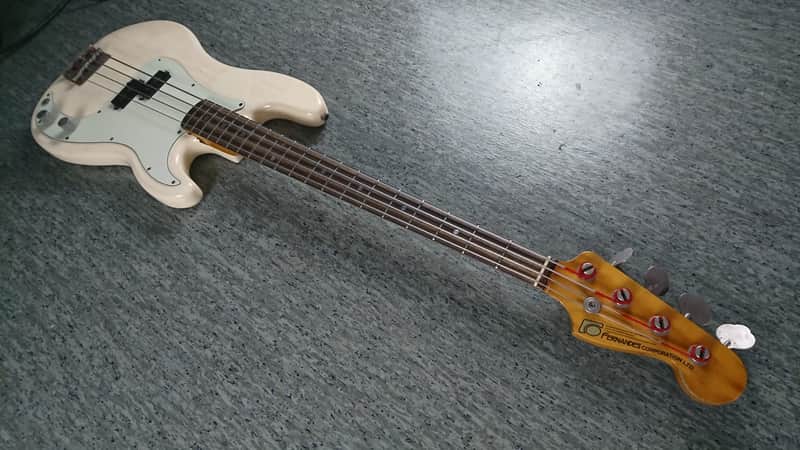 Fernandes Precision White Bass Made in Japan | image 1