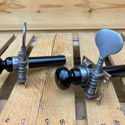 Double Bass Hat Peg Tuners - Original German Vintage Tuners Excellent Condition image 2