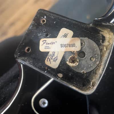 Fender Stratocaster Black 1980 CBS Era Vintage Electric Guitar image 15