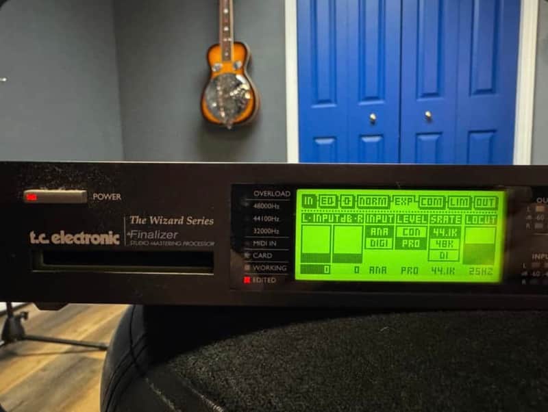 TC Electronic Wizard Series Finalizer Studio Mastering Processor 1990s Black image 1