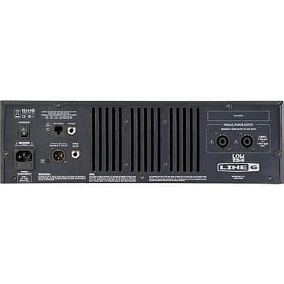 Line 6 LowDown HD400 400-Watt Rackmount Bass Amp Head 2008 - 2013 - Silver image 2