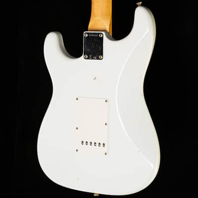 Fender Custom Shop Willcutt True '62 Stratocaster Journeyman Relic Olympic White 60s C (558) image 2