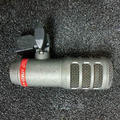 Audio-Technica ATM25 Hypercardioid Dynamic Instrument Microphone 2000s - Dark Gray image 1