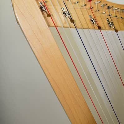 Rees Harps Sharpsicle Harp, 26 Strings, Natural image 4