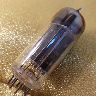 RCA 12BH7A tNOS AT1000 TESTED Balanced! PI Vacuum Tube black plate 12BH7 dual triode 1952-1961 image 11