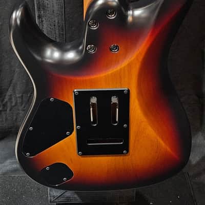 Ibanez Prestige AZ2402 Electric Guitar - Tri Burst Fade Flat 2025 image 5