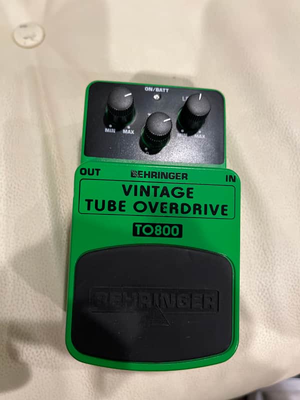Behringer TO800 Vintage Tube Overdrive image 1