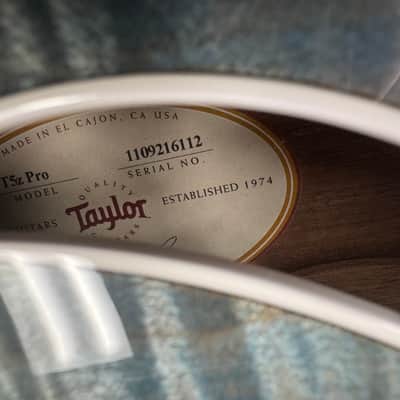 Taylor T5z Pro with Curly Maple Top 2016 - Faded Denim image 7