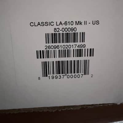 Universal Audio LA 610 MkII - Brand New Unopened Box image 4