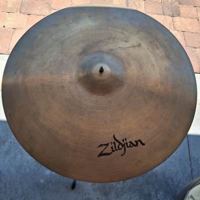Zildjian 24" A. Medium Ride 4454g. CO Stamps 1981-1994 Stamp Ride Cymbal 1970s - Traditional image 2