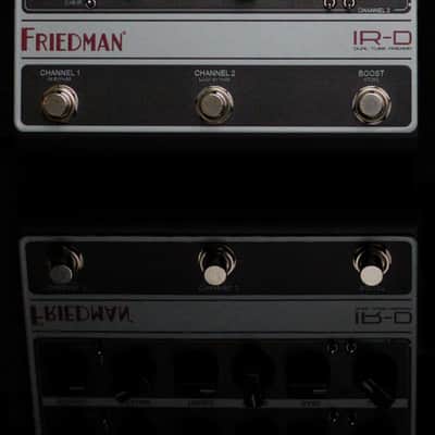 Friedman IR-D Dual Tube Preamp 2024 - Present - Black / Silver image 6