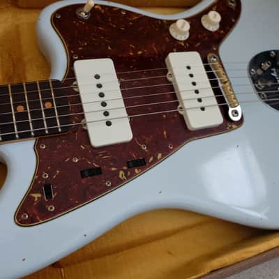 Fender Custom Shop 1962 Jazzmaster, Journeyman Relic - Super Faded Aged Sonic Blue image 6
