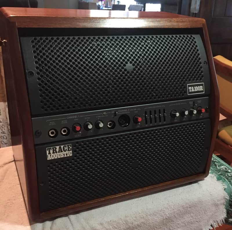 Trace Elliot TA-100R RARE Natural Teak Cabinet | Reverb