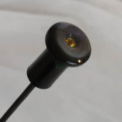 Diatonic Button Accordion Part - Black Pearl Bass Button With Rod Attachment 19mm x 11.50mm image 2
