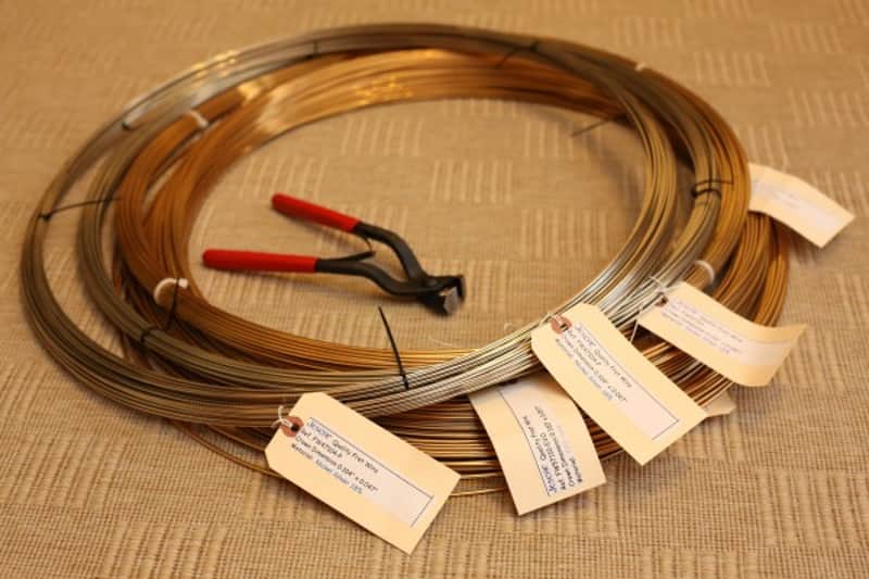 Fret wire EVO GOLD, 30 cm, (w 2.99 mm, H 1.47 mm) JESCAR FW58118-EVO image 1