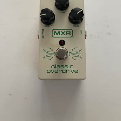 MXR Dunlop M-66 Classic Overdrive White Guitar Effect Pedal image 1