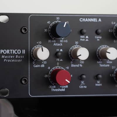 Rupert Neve Designs Portico II Master Buss Processor 2021 - Black image 3