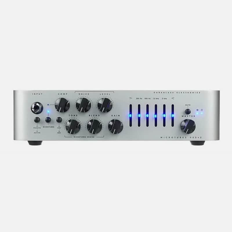 Darkglass Microtubes 900v2 Bass Head Gray image 1