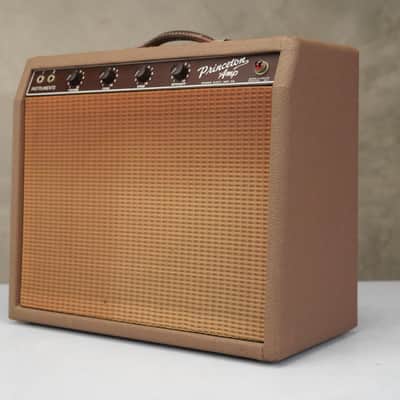 1963 Fender 6G2 Princeton Amp Brown Combo #59352 image 9