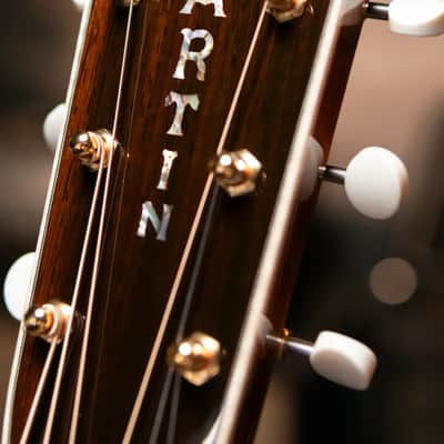 Martin Custom Shop Style 45 OM-14F Acoustic Guitar - Brazilian Rosewood/Adirondack Spruce with Hardshell Case image 8