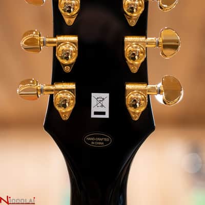 Epiphone Les Paul Custom, Ebony image 9
