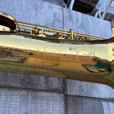 Couf Superba 1 low A bari sax w/ new case image 13