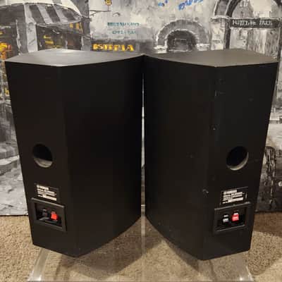 Yamaha Yamaha NS-AP6500F 2-way bass reflex speakers 90s - Black veneer image 3