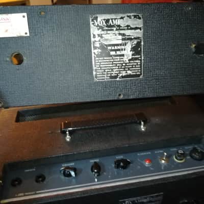 Vox Ac100 +cabinet T60 2x15 greenback celestion (thames ditton surrey) image 6