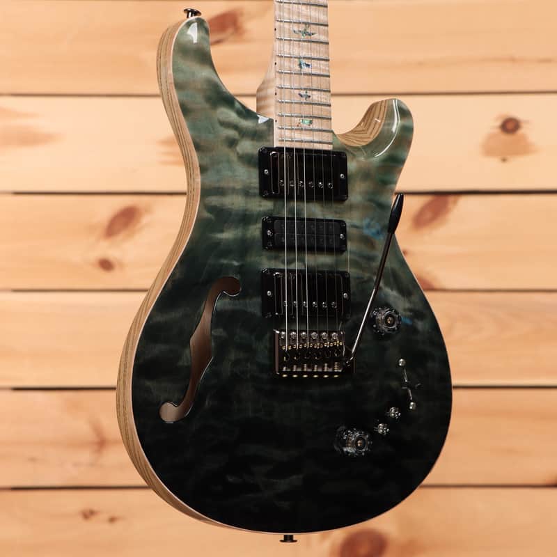Paul Reed Smith Special 22 Semi-Hollow Wood Library - Trampas Green Fade-24 0388177 image 1