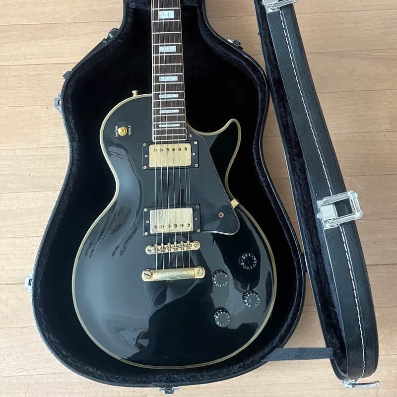 1989 – 2012 Epiphone Les Paul Custom Ebony