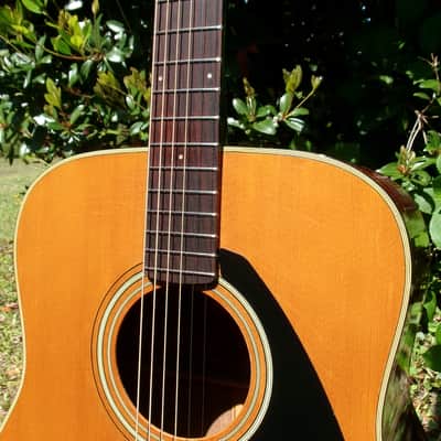 1972 Yamaha FG180 Red Label Nippon Gakki image 9