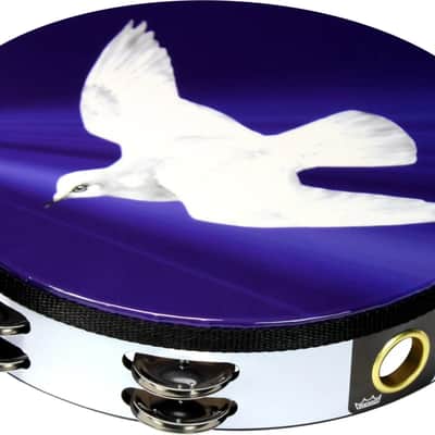 Remo TA-9210-18 Praise Tambourine Religious Dove. 10"