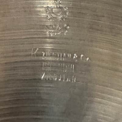 Zildjian Istanbul (new stamp) 1968-1977 - Patina image 4