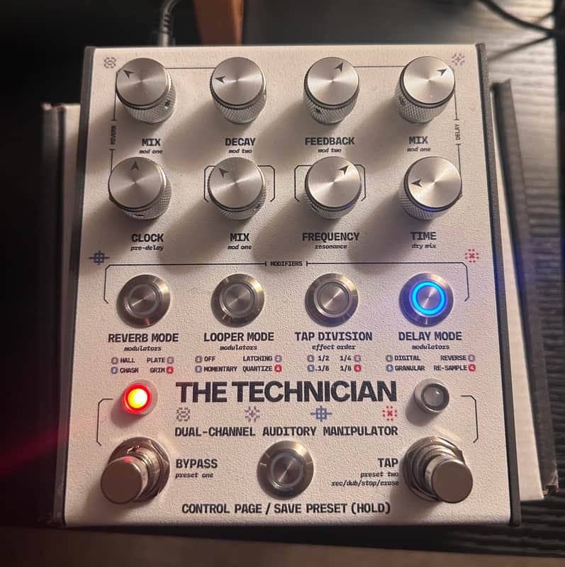 Matthews Effects The Technician Dual-Channel Auditory Manipulator 2024 - Present - White image 1