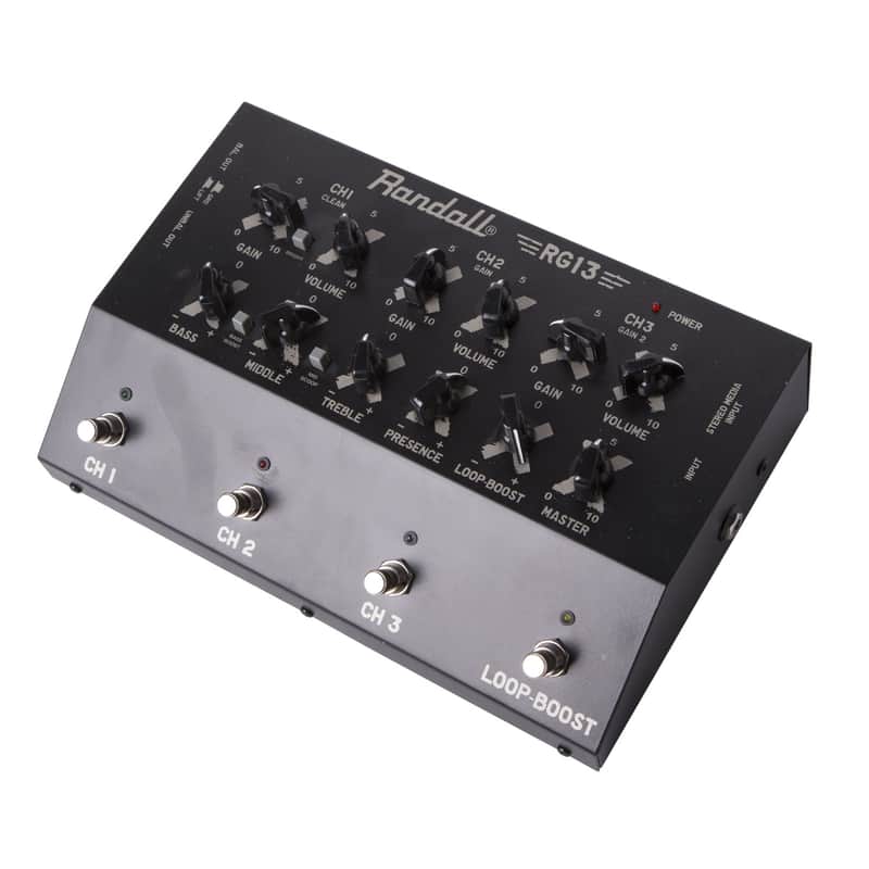 Randall RG13 1-Watt 3-Channel Solid State Guitar Pedal Amp image 2