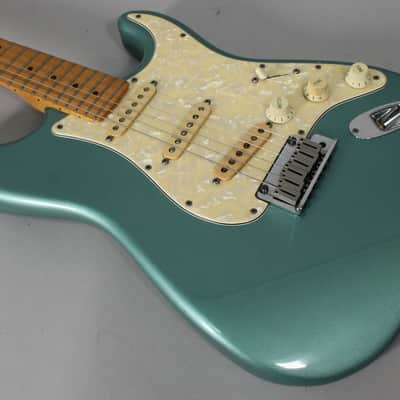 1997 Fender American Standard Stratocaster Teal Green Metallic Finish w/OHSC image 7