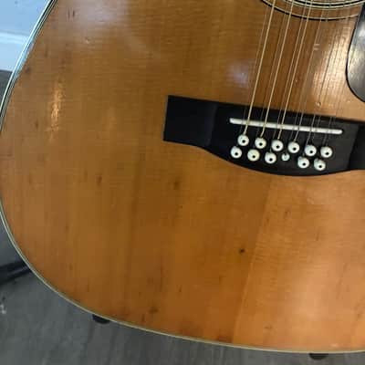 Yamaha FG-312 II 12-String Jumbo Dreadnought 1980s - Natural image 8