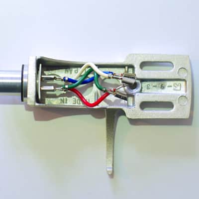Technics m5g - silver headshell original / genuine image 6