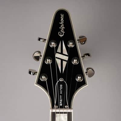 Epiphone Brent Hinds Signature Flying V Custom - Limited Edition - 2016 - Silverburst image 3