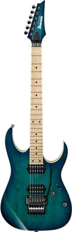 Ibanez Prestige RG652AHM Electric Guitar with Case Nebula Green Burst image 1