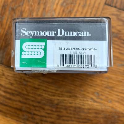 Seymour Duncan TB-4 JB Bridge Trembucker - White image 5