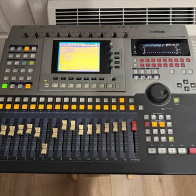 Yamaha AW4416 Professional Audio Workstation 16-Track Digital Recorder 2000s - Silver image 1