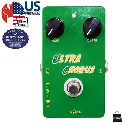 Caline CP-28 Ultra Chorus Guitar Effect Pedal True Bypass image 4