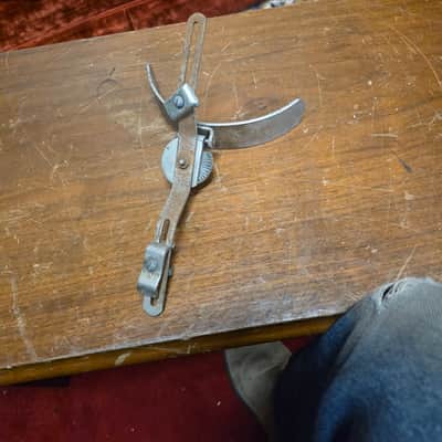Slingerland Leedy Gretsch Drum Leg Rest 1930s 1940s 1950s image 5